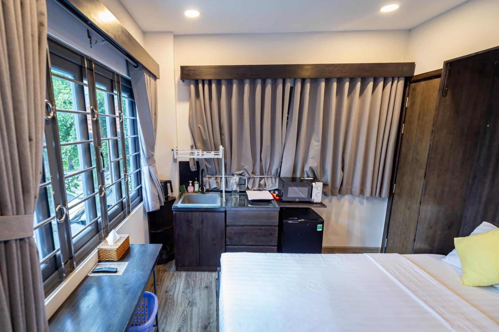Nhà nghỉ Brand New Cozy In D1 Wbalcony